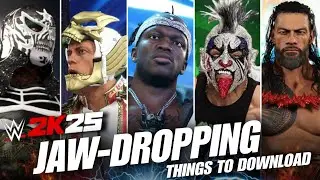 JAW-DROPPING Mods To Download In WWE2K25!  