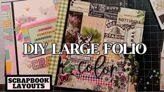 Use 12x12 Scrapbook layouts for Your Next Folio | Walk-through