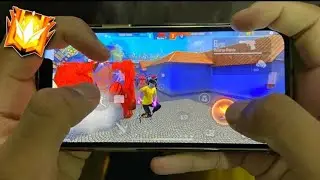 Free Fire Handcam - iPhone 8 plus | 2 Dedos HUD 🔥⚡