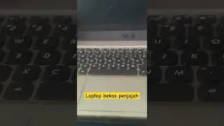 Laptop bekas penjajah... #laptop #instink #shorts