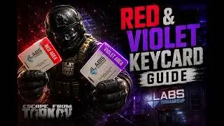 How to GET RED and VIOLET KEYCARDS Without Getting Lost