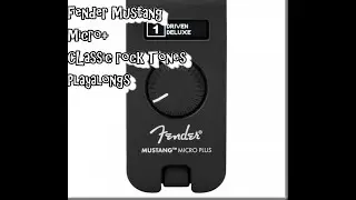 First Play of the Fender MustangMicro+. Classic rock Playalongs. Amazing Tone. #MustangMicro+