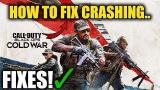 How to FIX Black Ops Cold War Crashing..