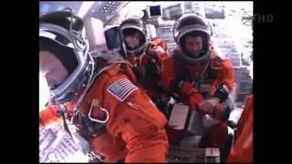 Space Shuttle onboard video STS-135 Launch