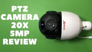 PTZ Security Camera Review - ANRAN 5MP 20X WiFi Outdoor PTZ Security Camera