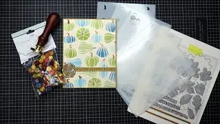 Spellbinders September 2024 Stencil, Wax Seal &  BetterPress of the Month Tutorial!