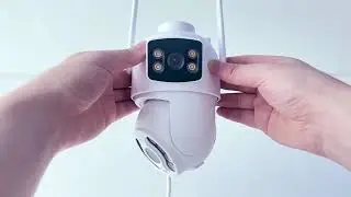 Q29 Outdoor Security Camera 2K 3MP Dual Lens Wifi Camera