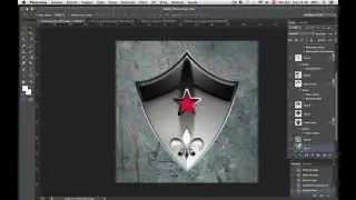 Escudo con photoshop cs6. | Pedro Roque Hidalgo