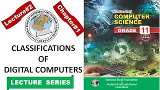 Classification of Digital computers||FBISE||Lecture#2|| National Book Foundation