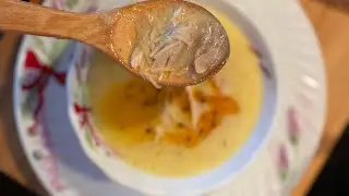 Terbiyeli tavuk çorbası