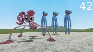 NEW MOMMY LONG LEGS VS HUGGY WUGGY in Garry's Mod!