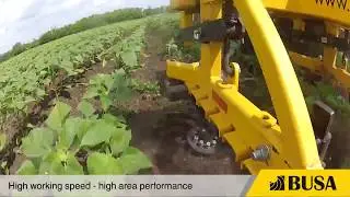 Busa Rotary Row-crop cultivator