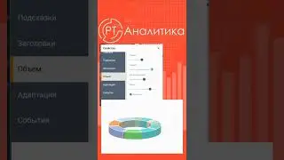 Как стилизовать круговую диаграмму #shorts