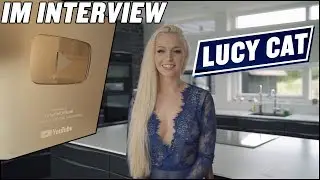 IM INTERVIEW MIT LUCY CAT  + YT SILVER BUTTON  | LUCY CAT
