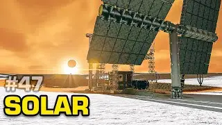 Space Engineers - Building a Solar Tower (Hard Survival)