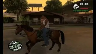 GTA San Andreas Horse Animal Mod How to Install EASY with GAMEPLAY