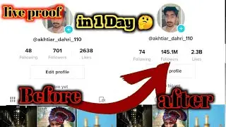 how to increase tiktok followers free || how to increase followers on tiktok