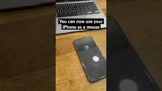 Use your iPhone as a Mouse for your Mac #apple #shorts