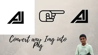How to convert any Image Into Png Image ll Remove Background From Image