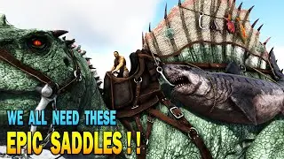 Ark EPIC SADDLES WE ALL NEED!! Ark Survival Evolved Saddles Emporium Mod Showcase