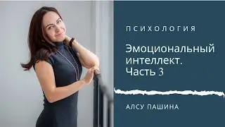 Эмоциональный интеллект. Часть 3. Управление эмоциями.
