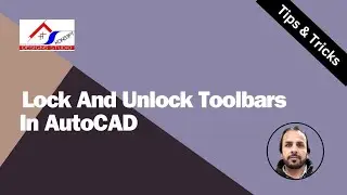 How to Lock and Unlock Toolbars in AutoCAD | KDS
