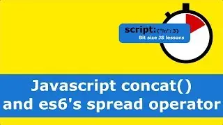 Javascript concat() and es6's spread operator
