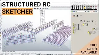 Structured RC Detail Sketcher 2020 - Quick parametric reinforcement
