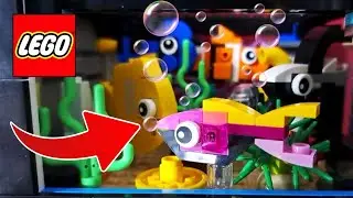 Building A Modular Fish Tank For My LEGO City