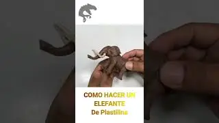 ELEFANTE DE PLASTILINA Visita mi canal para el Procedimiento paso a paso