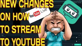 How to stream to YOUTUBE using STREAMLABS OBS with the new changes!