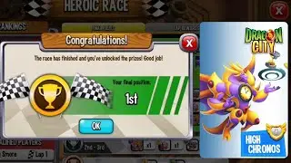 Dragon City - Winning 1st Prize In Heroic Race Event April 2021