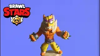 как слепить эль примо из (Brawl stars) со скином эль тигро