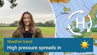 Weather trend: High pressure to arrive after the weekend