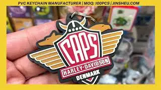 Custom Rubber Keychains Manufacturer | Promotional PVC Keychains Factory | Jin Sheu | Custom Logo