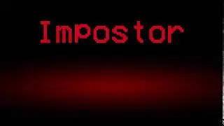 Among Us Role Reveal Screen Template (Impostor)