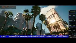 6900XT Cyberpunk Ray Tracing with FSR 2.1 - Ultrawide 21:9