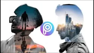 Double exposure | Picsart Tutorial | how to edit | by ekayudii