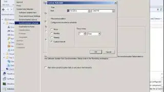 Scheduling Software Update Point Syncronization for SCCM 2012 R2 Step by Step