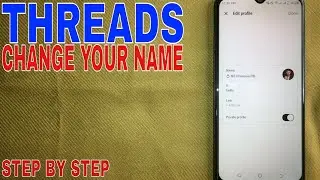 ✅  How To Change Your Name On Threads App 🔴