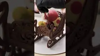 ☝️ ЖМИ СЮДА и cмотри урок по созданию шоколадных саней с дедом морозом