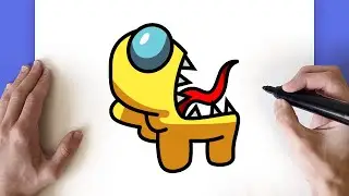 COMO DESENHAR AMONG US IMPOSTOR