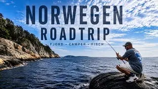 Mit dem Camper durch Norwegen | Unsere Angelreise 2026 🎣