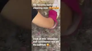 This is the most amazing cleaning ever! 