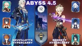 Abyss 4.5 C1 Neuvillette Hypercarry & Bennett Hypercarry
