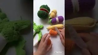 Vegetable Crochet as Toys