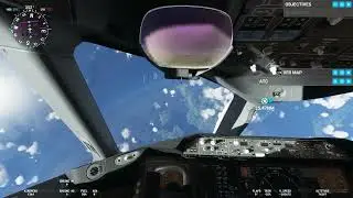 Crashing a plane into the ocean Microsoft flight simulator 2020