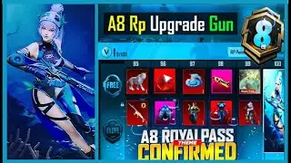 A8 ROYAL PASS IS HERE ( BGMI & PUBG MOBILE ) - 3 UPGRADABLE SKINS - 1 TO 100 REWARDS  3.3 UPDATE