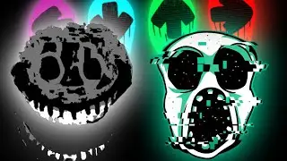 FNF vs DOORS MOD  AMBUSH ve RUSHER İKİ MOD BİR ARADA