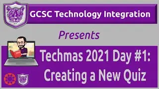 Techmas 2021 Day #1: Create a Canvas New Quiz
